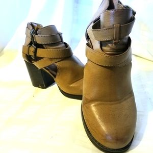 Camel color boots